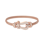 Bracelet Force 10, grand modèle, pavé