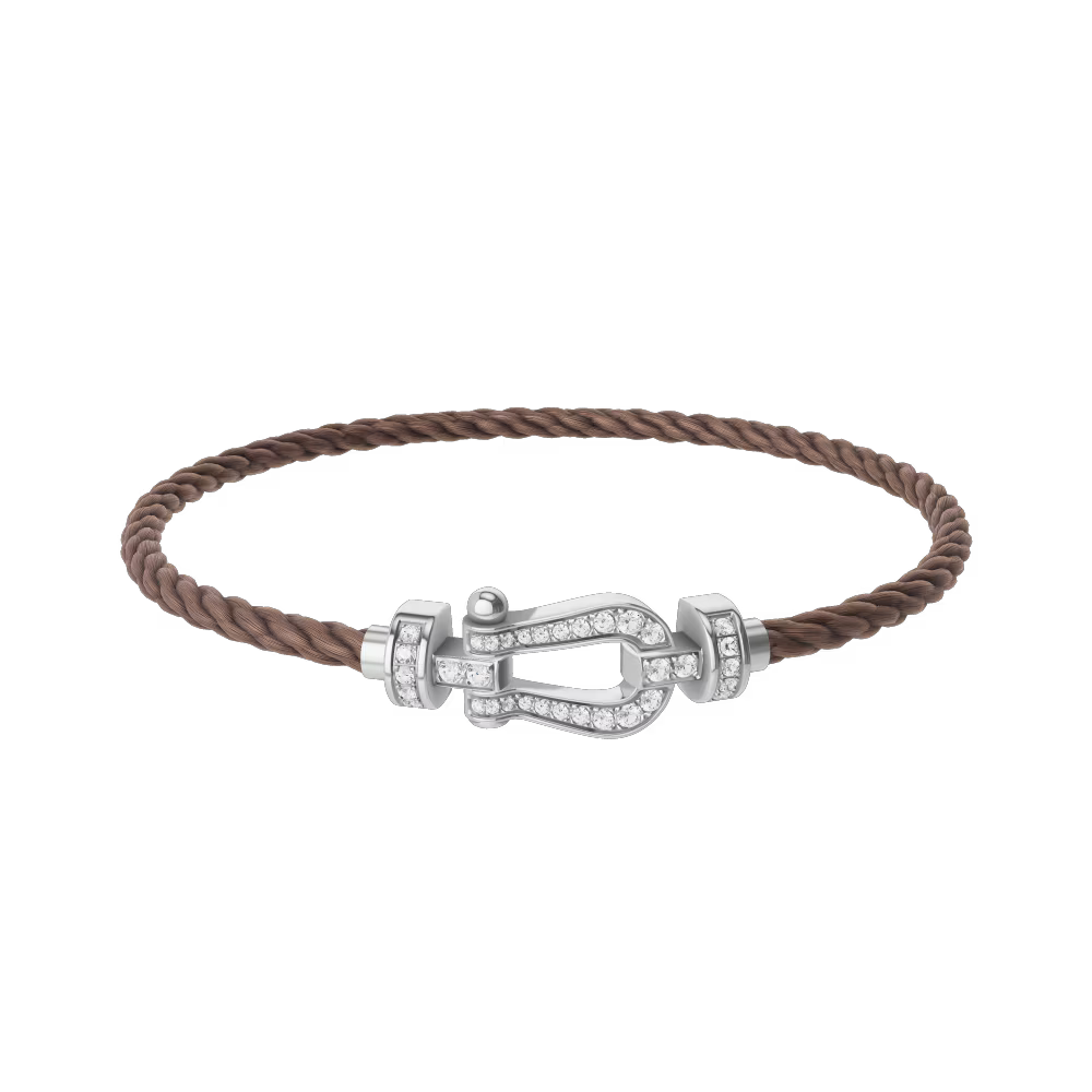 Bracelet Force 10, moyen modèle, pavé