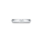Tiffany True™ Alliance en platine 950 millièmes et diamants. Largeur