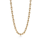 Collier à maillons. Medium en or jaune 18 carats