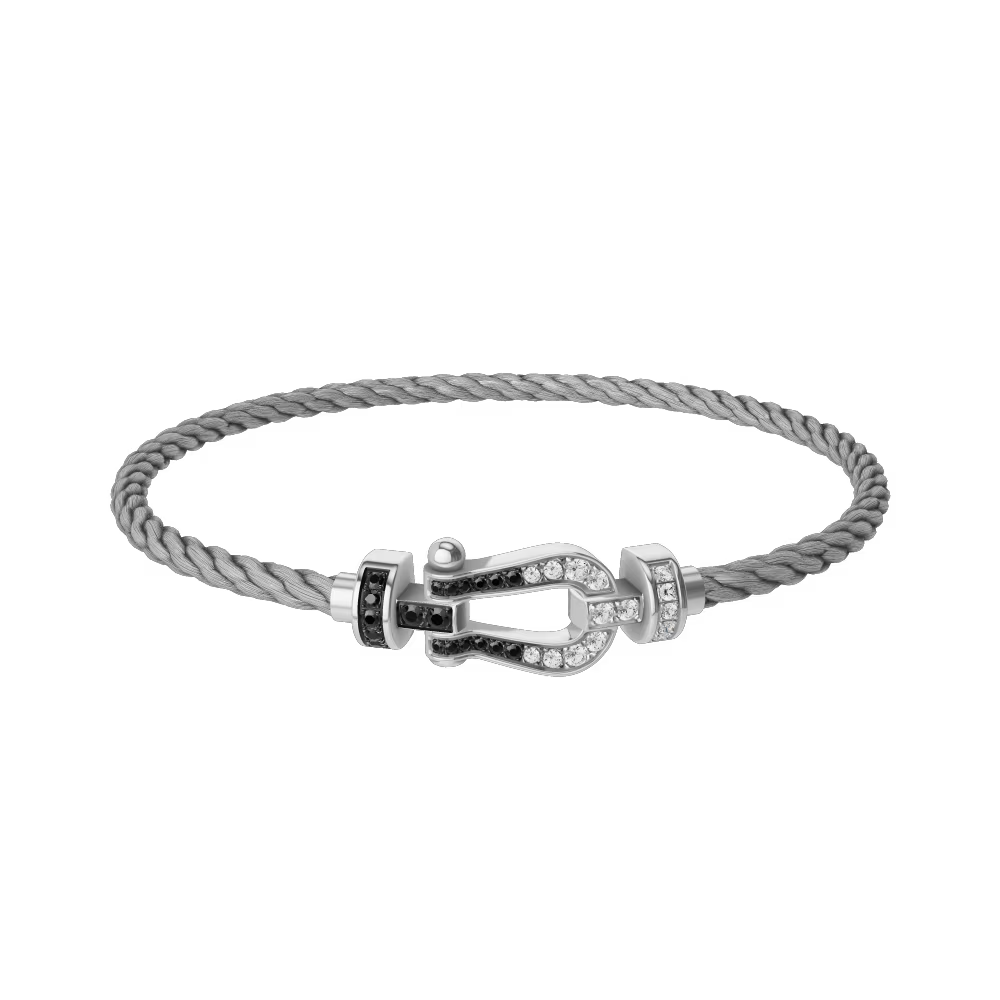 Bracelet Force 10, moyen modèle, pavé