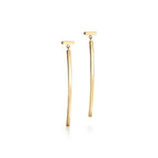 Boucles d’oreilles Barrettes en or 18 carats