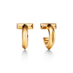 Boucles d’oreilles créoles T1 en or jaune 18 carats