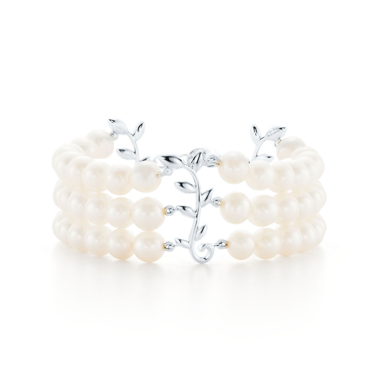 Bracelet de perles Olive Leaf