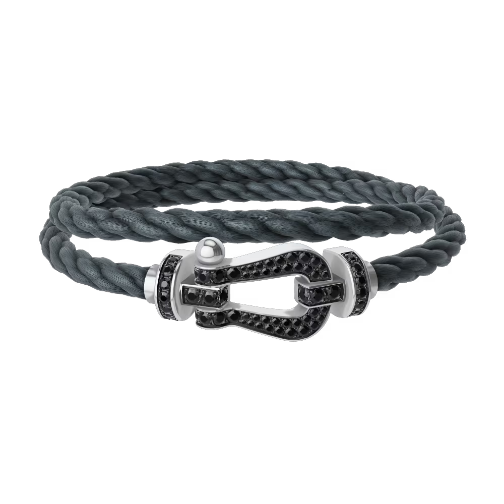 Bracelet Force 10, grand modèle, pavé