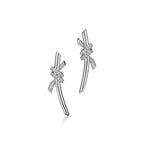 Boucles d’oreilles en or blanc 18 carats et diamants