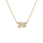 Collier Ombre Féline, pavé