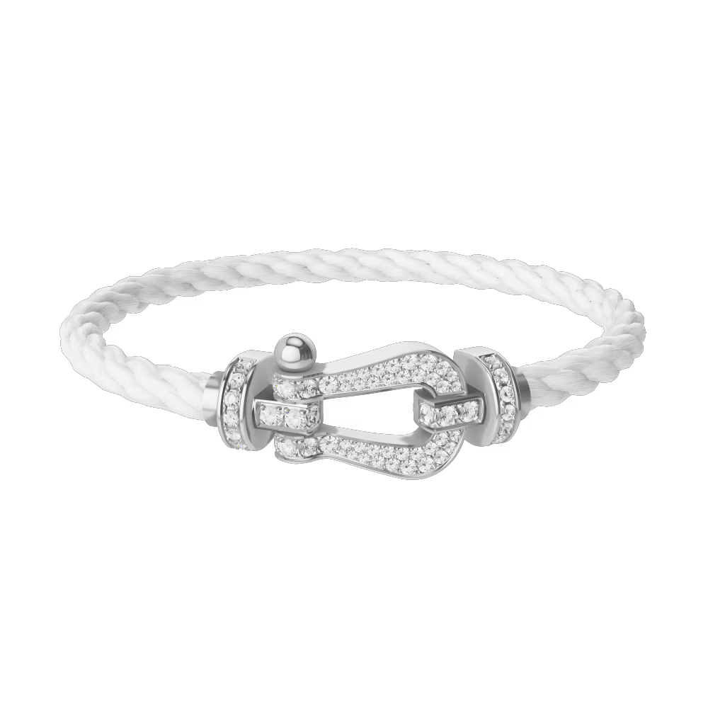Bracelet Force 10, grand modèle, pavé