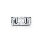 Tiffany T Bague True en or blanc 18 carats