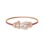 Bracelet Force 10, grand modèle, pavé, Hero Cut