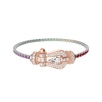 Bracelet Force 10, grand modèle, pavé, Hero Cut
