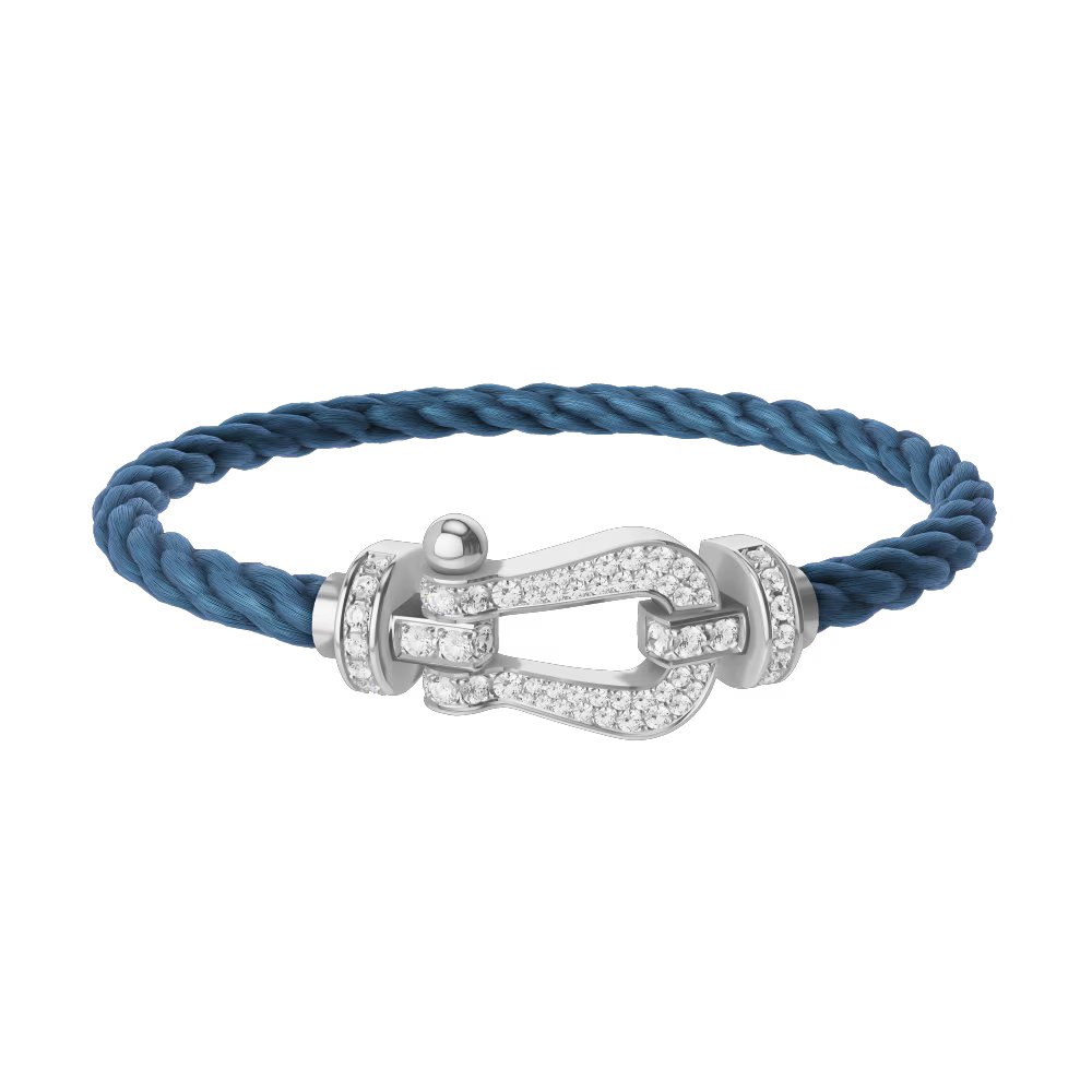 Bracelet Force 10, grand modèle, pavé