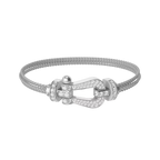 Bracelet Force 10, grand modèle, pavé