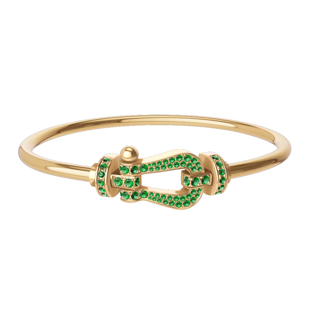 Bracelet Force 10, grand modèle, pavé