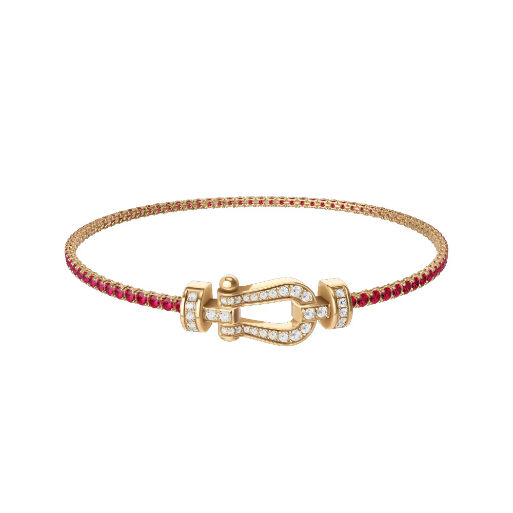 Bracelet Force 10, moyen modèle, pavé