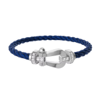 Bracelet Force 10, grand modèle, semi-pavé