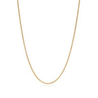Chaîne en or jaune 18 carats. 76,2 cm.