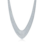 Collier de soirée Maille