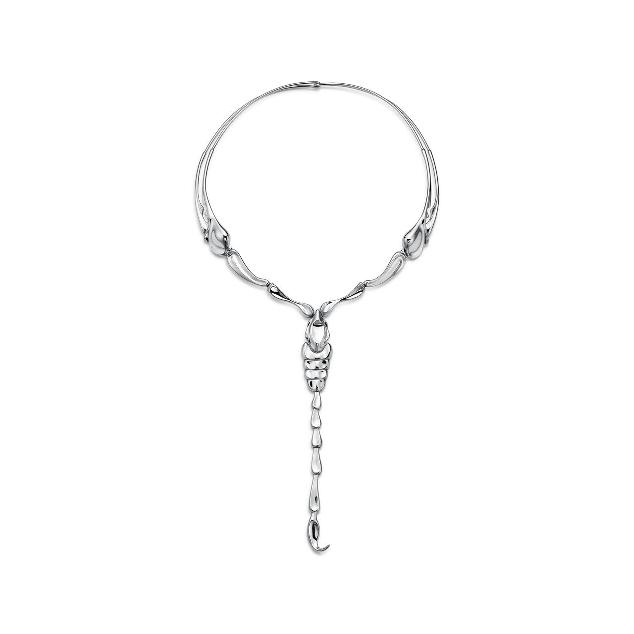 Collier Scorpion en argent 925 millièmes