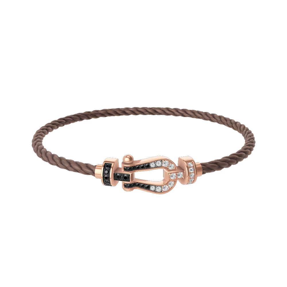 Bracelet Force 10, moyen modèle, pavé