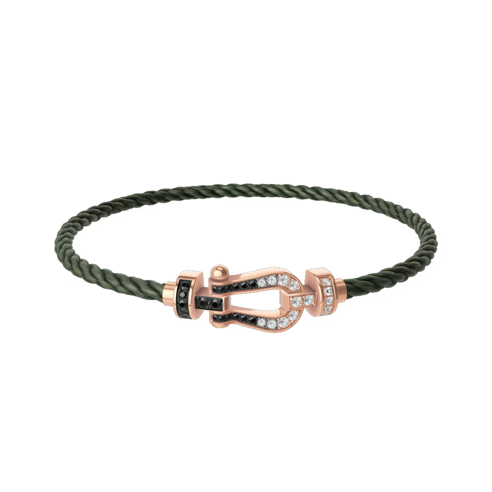 Bracelet Force 10, moyen modèle, pavé