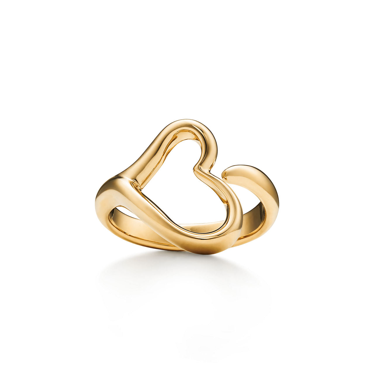 Elsa Peretti® Bague Open Heart en or jaune 18 carats