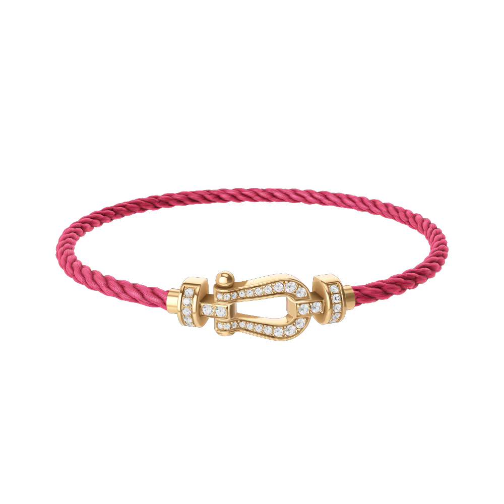 Bracelet Force 10, moyen modèle, pavé
