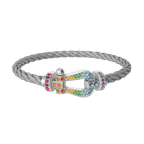 Bracelet Force 10, grand modèle, pavé