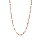 Collier à maillons taille Small en or rose