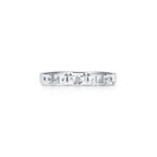 Tiffany T Bague True étroite en or blanc 18 carats