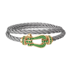 Bracelet Force 10, grand modèle, pavé