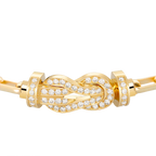 Bracelet Chance Infinie, grand modèle, pavé