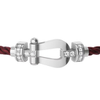 Bracelet Force 10, moyen modèle, semi-pavé