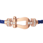 Bracelet Force 10, moyen modèle, semi-pavé