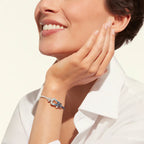 Bracelet Force 10, grand modèle, pavé