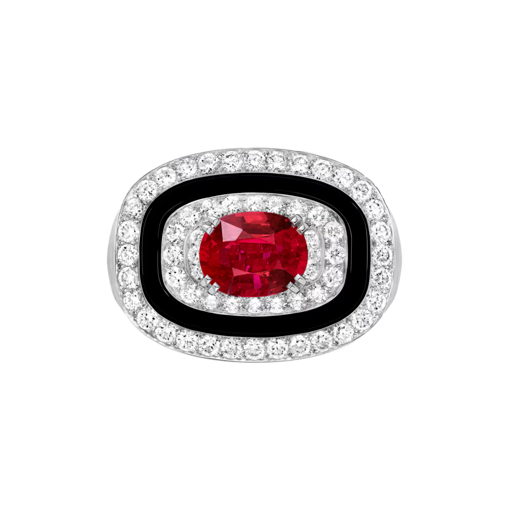 Bague 1936, rubis