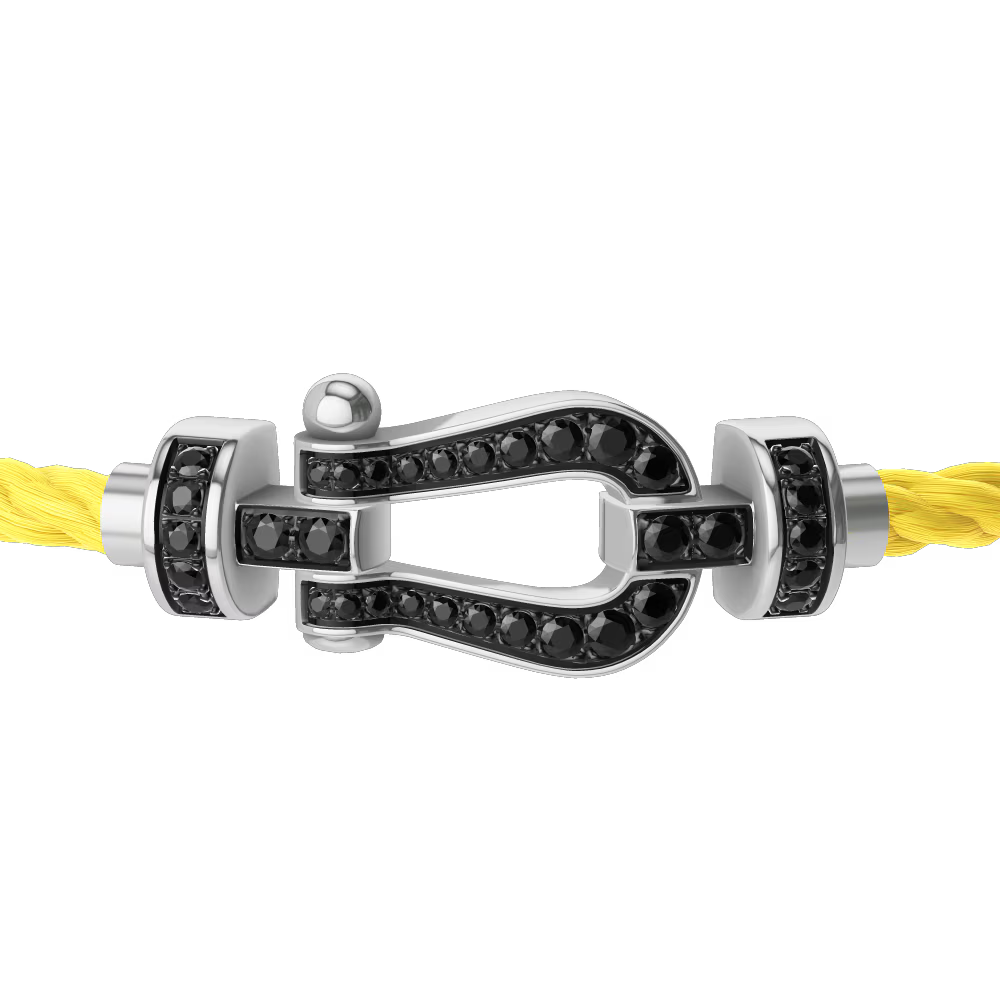 Bracelet Force 10, moyen modèle, pavé
