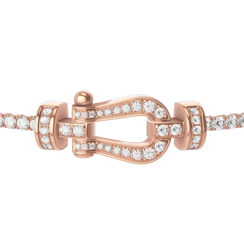 Bracelet Force 10, moyen modèle, pavé