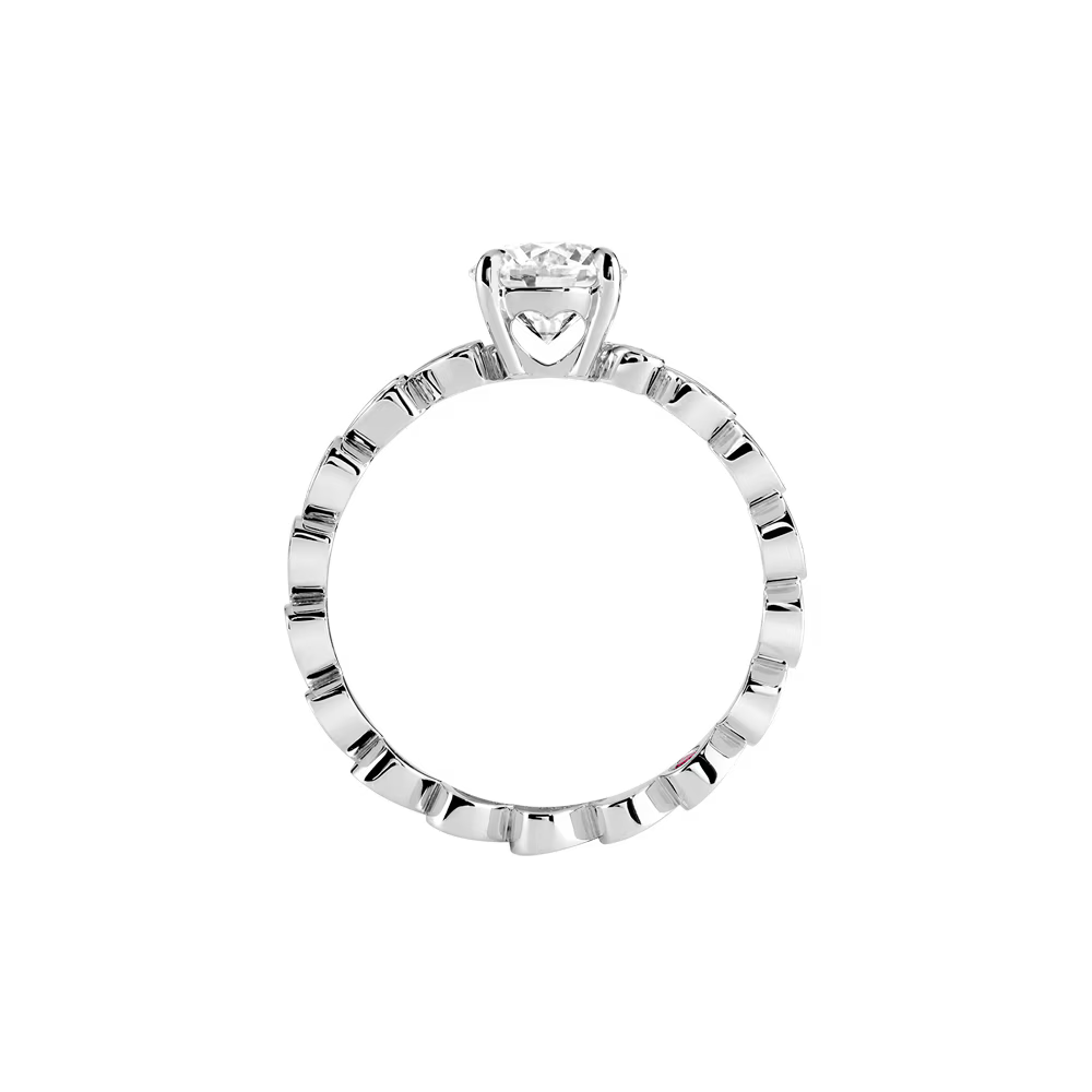 Bague de fiançailles Pretty Woman iconique 0.70ct