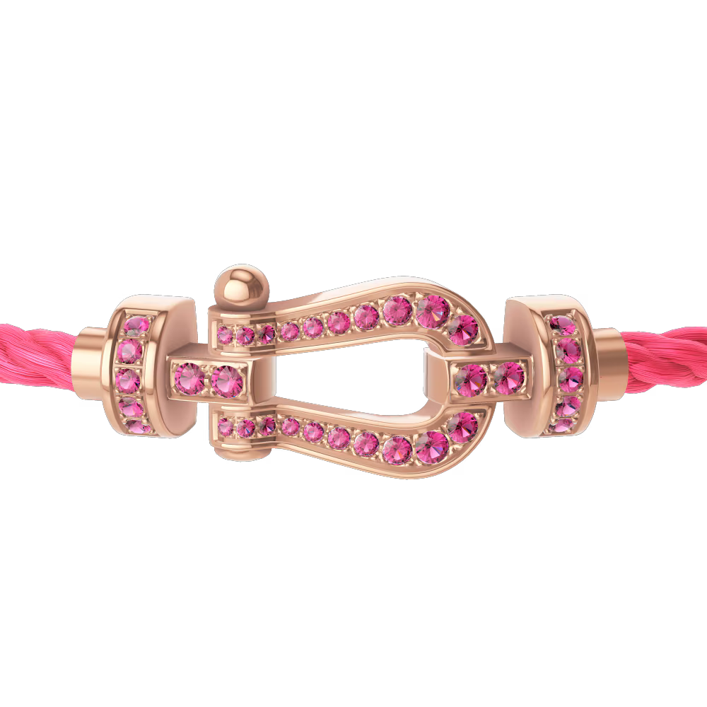 Bracelet Force 10, moyen modèle, pavé