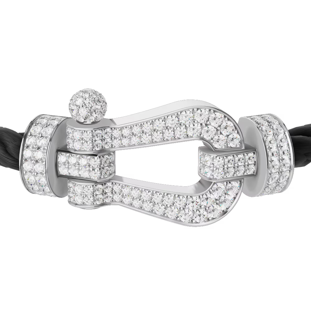 Bracelet Force 10, modèle XL, pavé