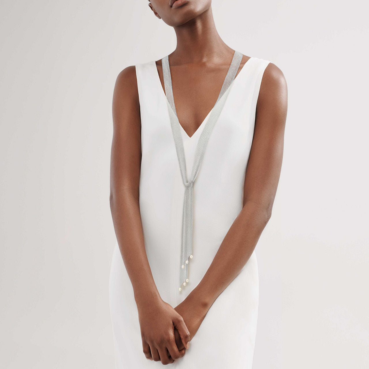 Collier à nouer Maille