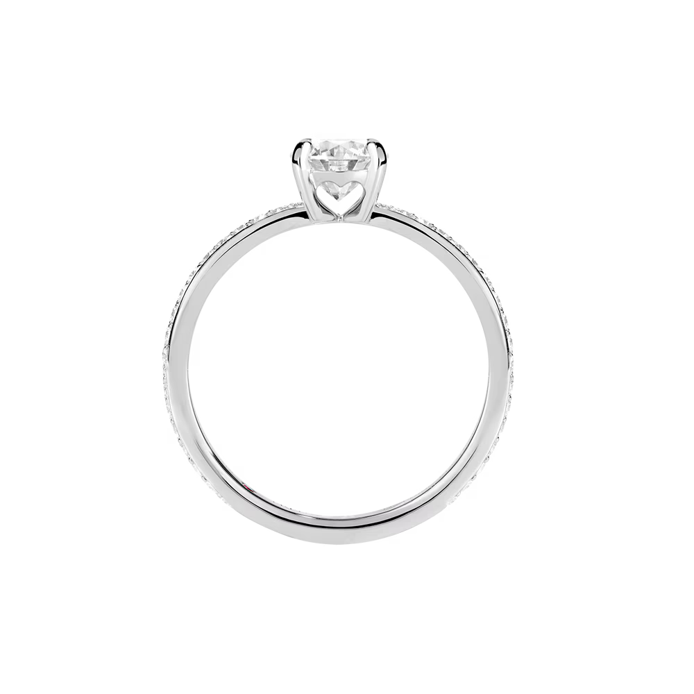 Bague de fiançailles Pretty Woman classique 0.70ct