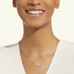 Collier Chance Infinie, moyen modèle, pavé