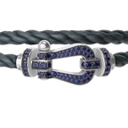 Bracelet Force 10, grand modèle, pavé