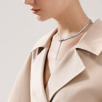 Collier Serpent en argent 925 millièmes