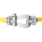 Bracelet Force 10, grand modèle, semi-pavé