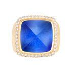 Bague Pain de Sucre, lapis lazuli