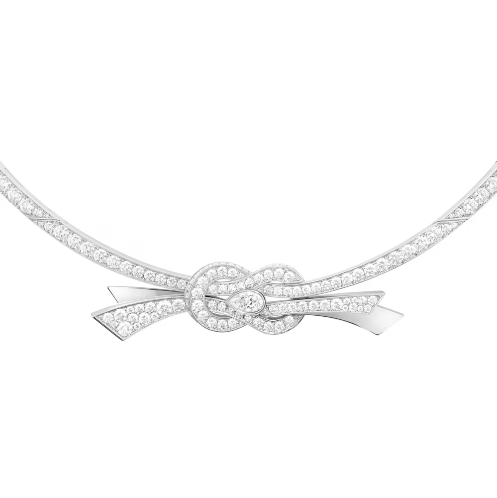 Collier Chance Infinie, pavé