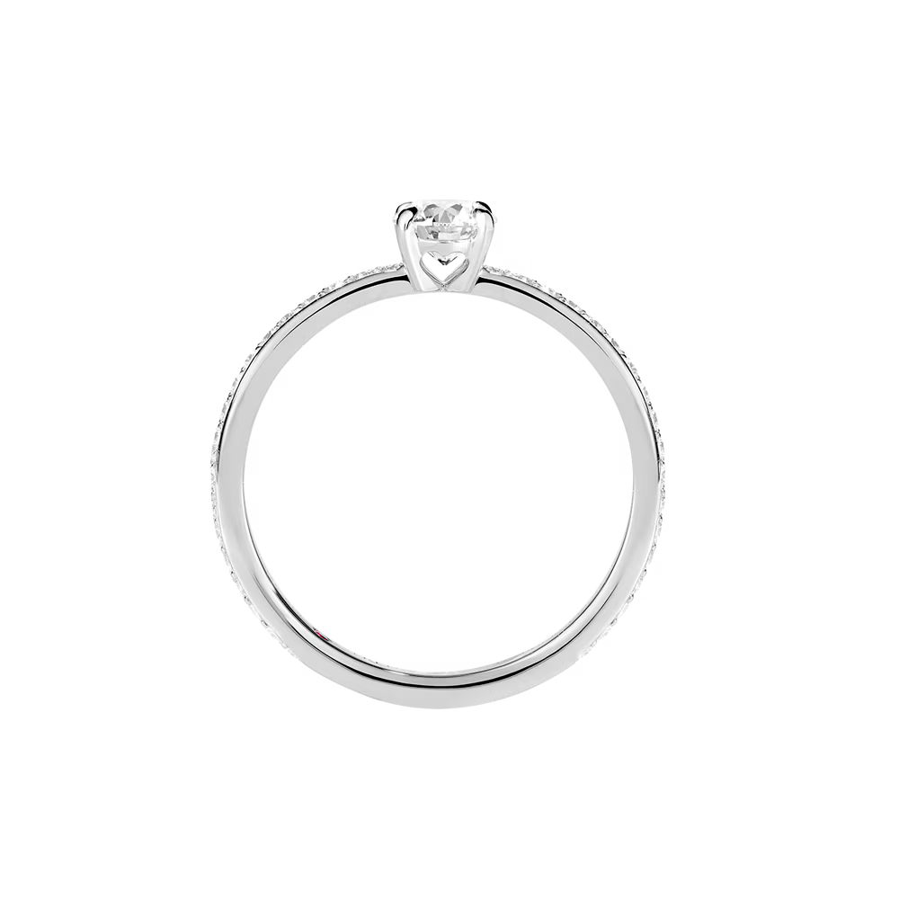 Bague de fiançailles Pretty Woman classique 0.30ct